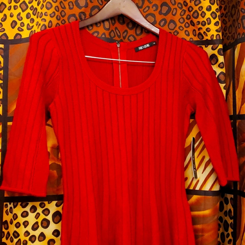 Nic+Zoe Red Dress - #9 Gifted to Kia